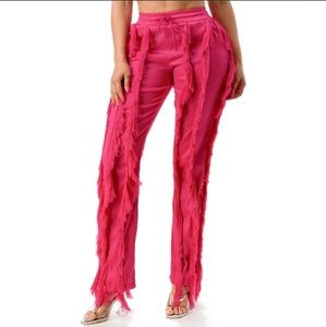 Fringe Athleisure Pants